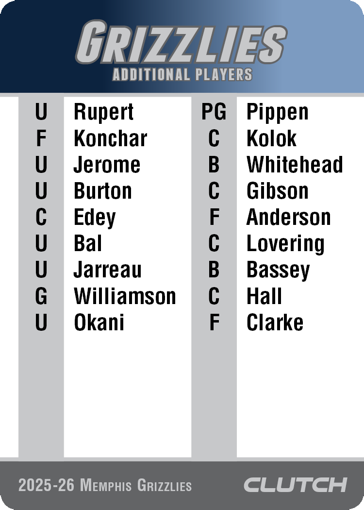 2026 NBA Team Sets