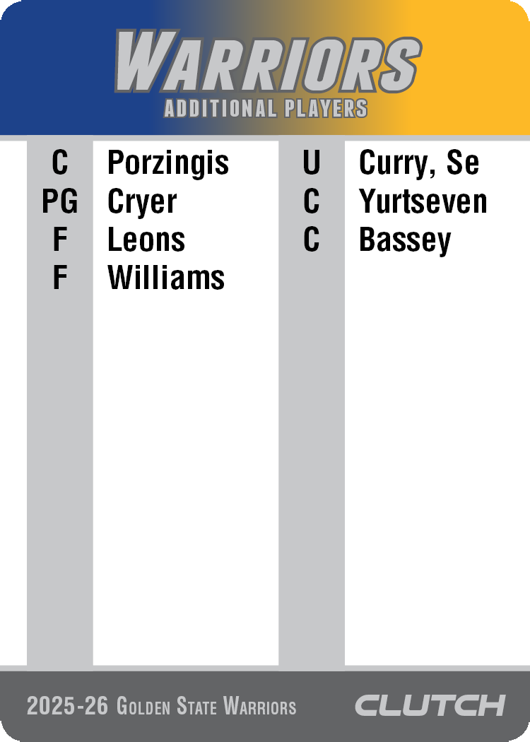 2026 NBA Team Sets