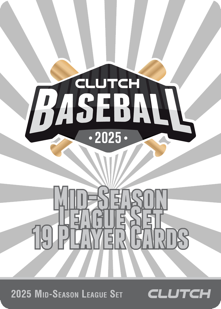 PREORDER: Baseball League Player Sets (Ships by 7/1)