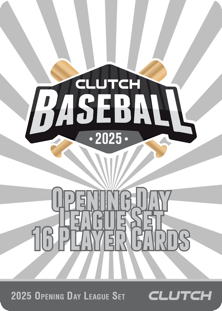 PREORDER: Baseball League Player Sets (Ships by 7/1)