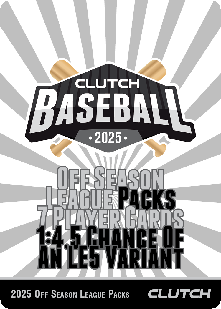 PREORDER: Baseball League Player LE Packs (Ships by 7/1)