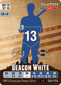 PREORDER Hall Of Fame Deacon White