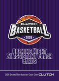 PREORDER: Basketball Assistant Coach Card Set (Ships by 7/1)