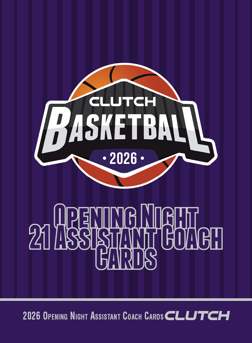 PREORDER: Basketball Assistant Coach Card Set (Ships by 7/1)