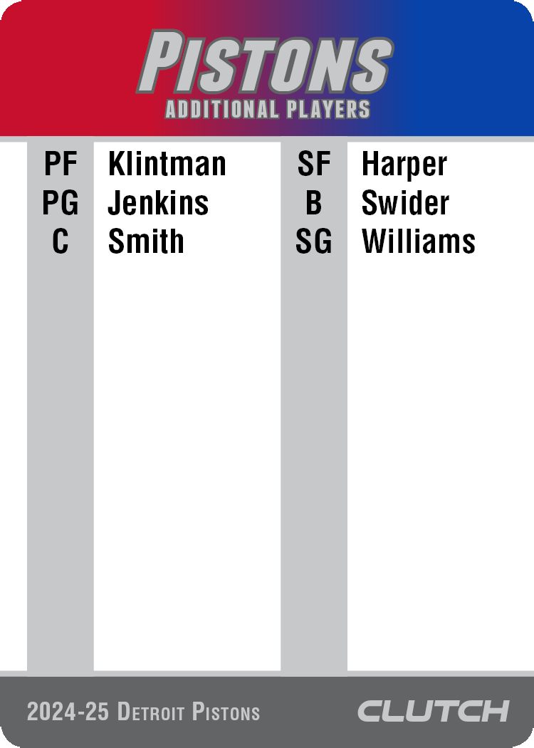 PREORDER: 2025 NBA Team Sets (Ships by 7/1)