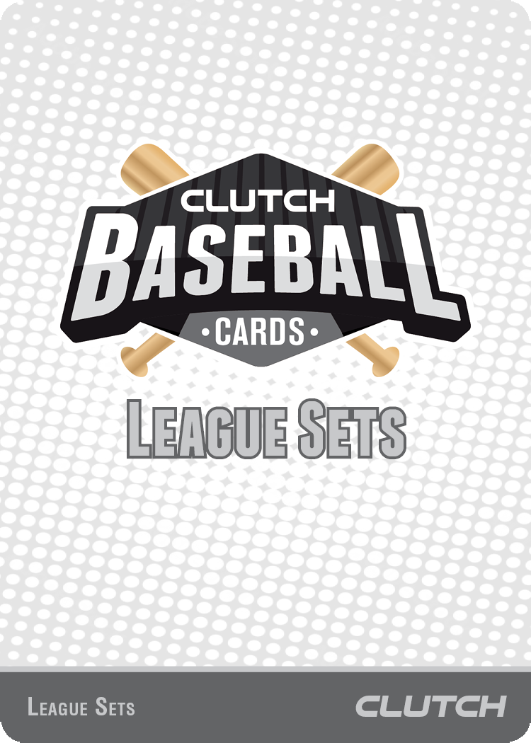 PREORDER: Baseball League Player Sets (Ships by 7/1)